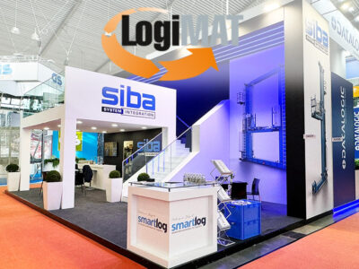 Messestand Logimat SIBA